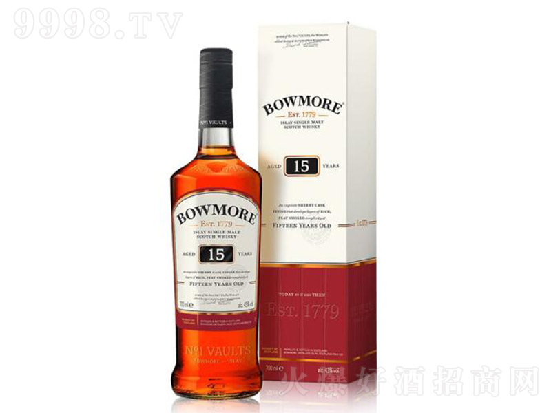 英国波摩15年雪莉桶苏格兰威士忌700ml