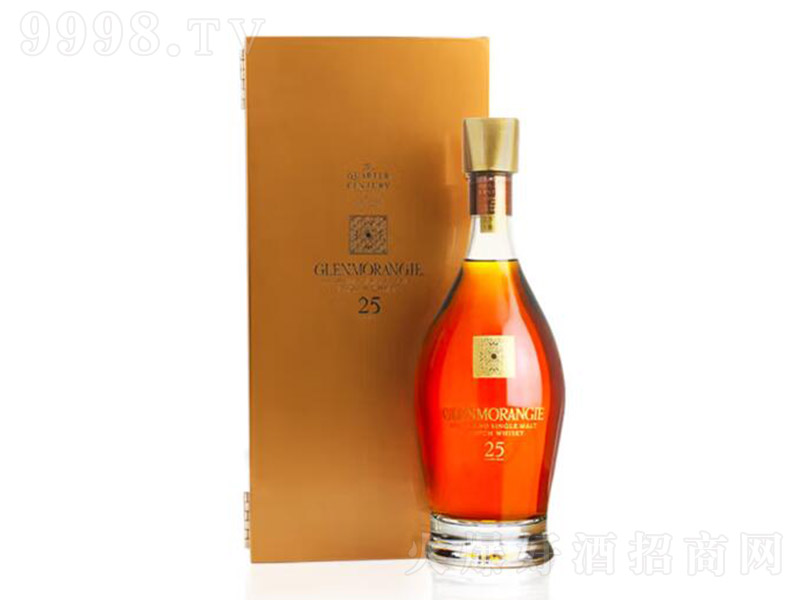 英国格兰杰25年单一麦芽苏格兰威士忌【43° 700ml】